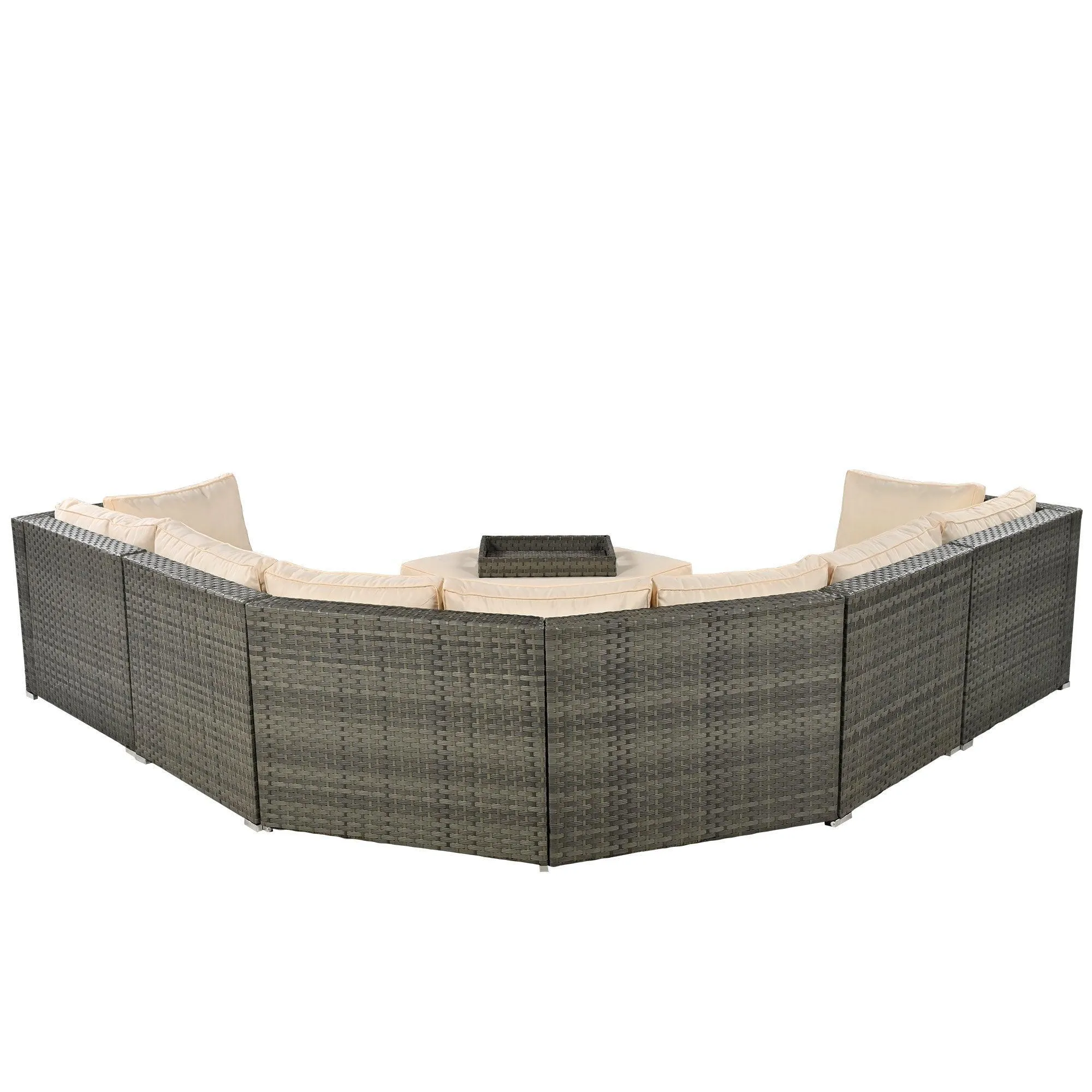 6 Piece Outdoor Conversation Set All Weather