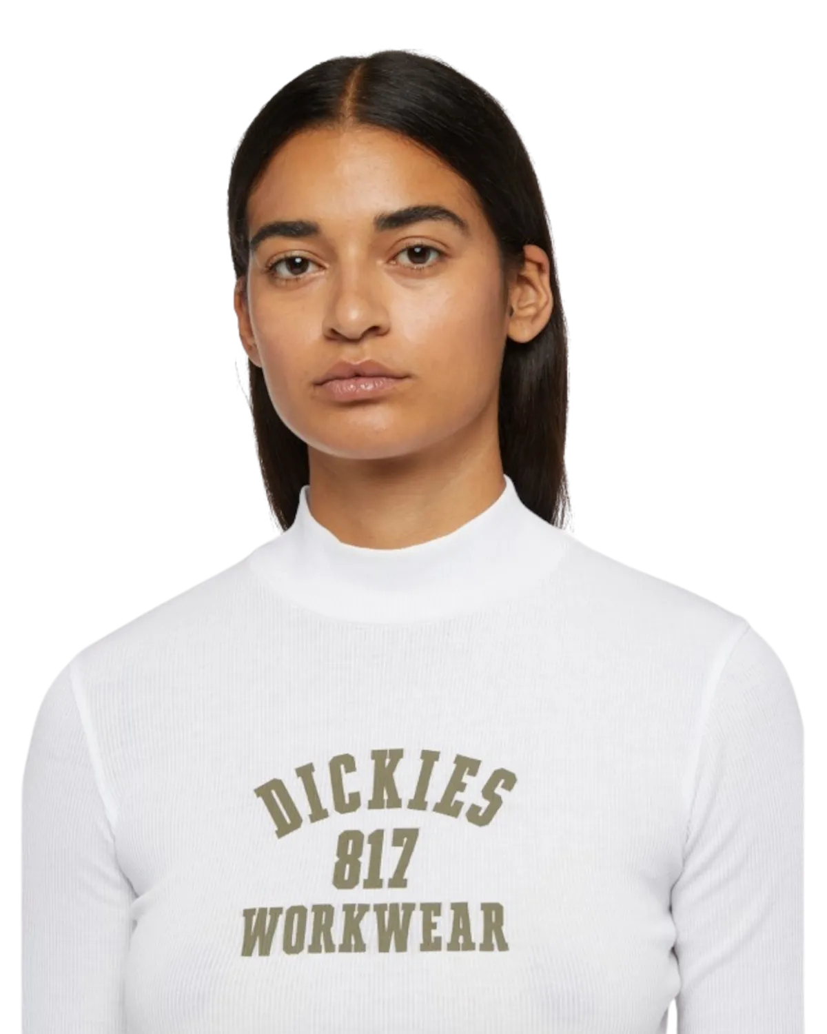 817 Rib T-Shirt in White