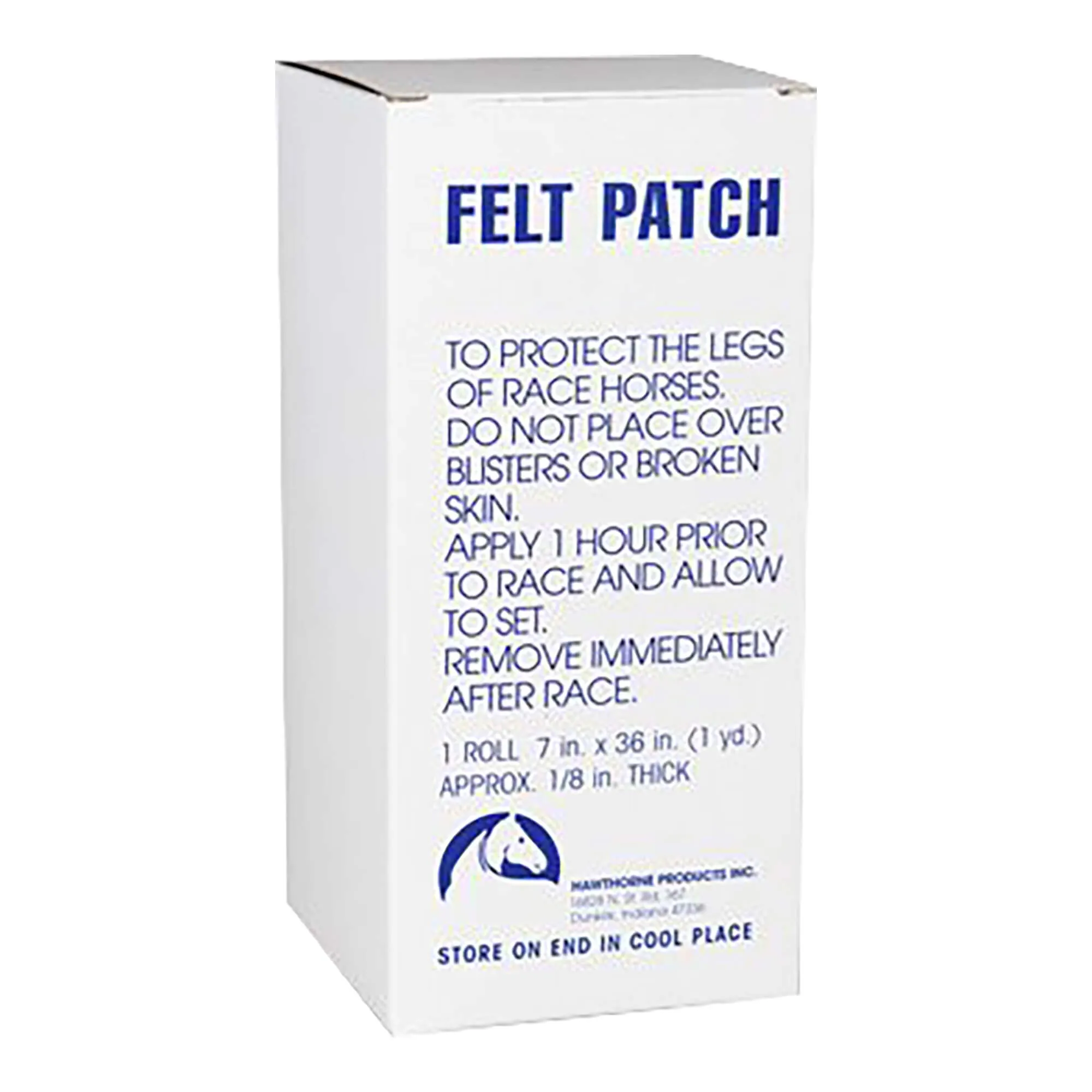 Adhesive Felt Patch Roll for Horses, 7" x 1 yd