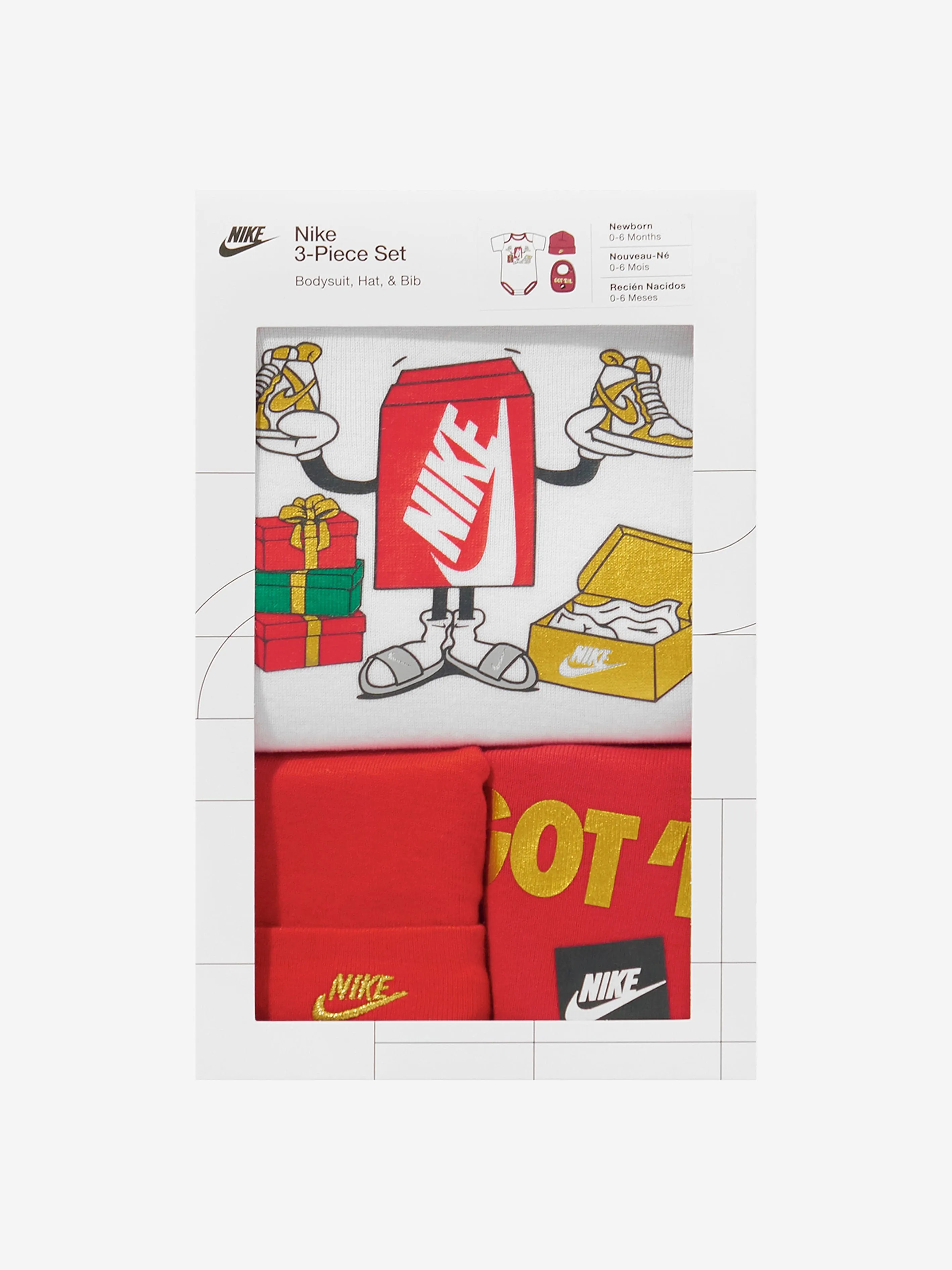 Baby Boxy Holiday Git Set in White