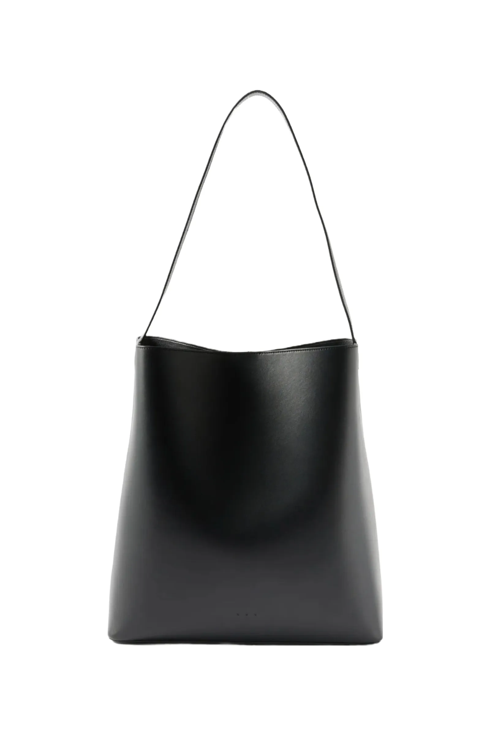 Black Sac Smooth-Leather Tote Bag