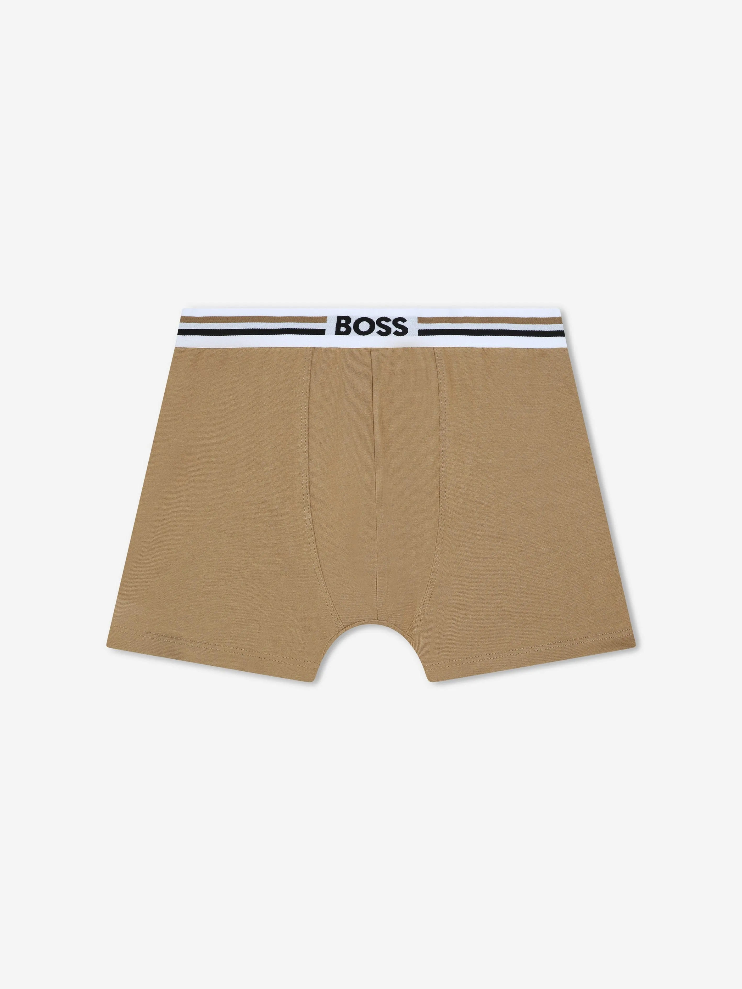 BOSS Boys Set Of 2 Boxer Shorts in Black