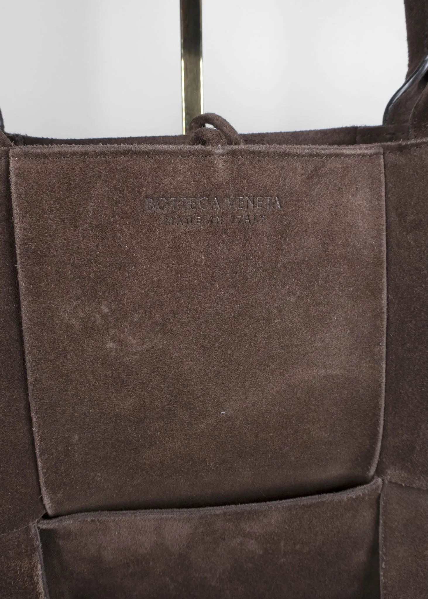 Bottega Veneta Suede Arco Maxi Tote
