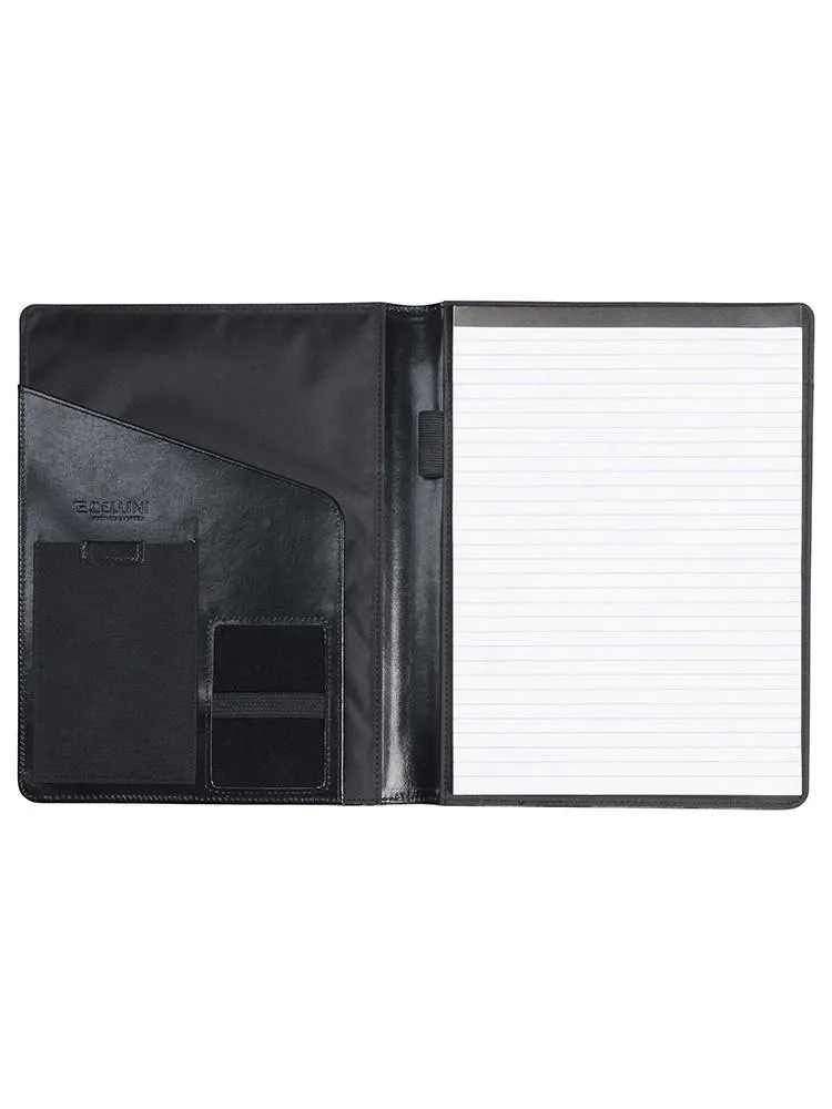 Cellini A4 Leather Folder | Black