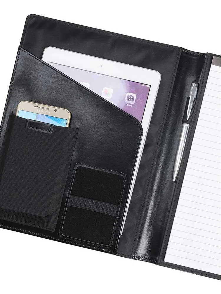 Cellini A4 Leather Folder | Black