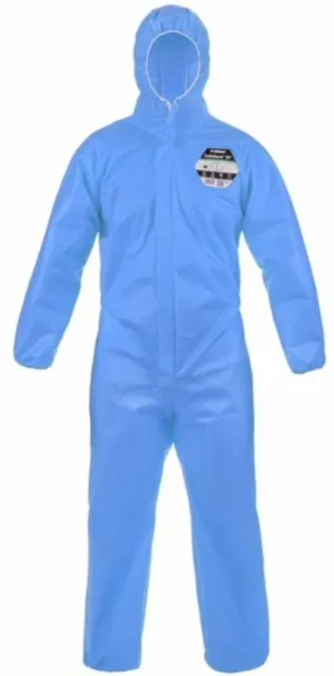 Disposable Coveralls - Lakeland Safeguard™ GP Blue Coverall, ESGP528B