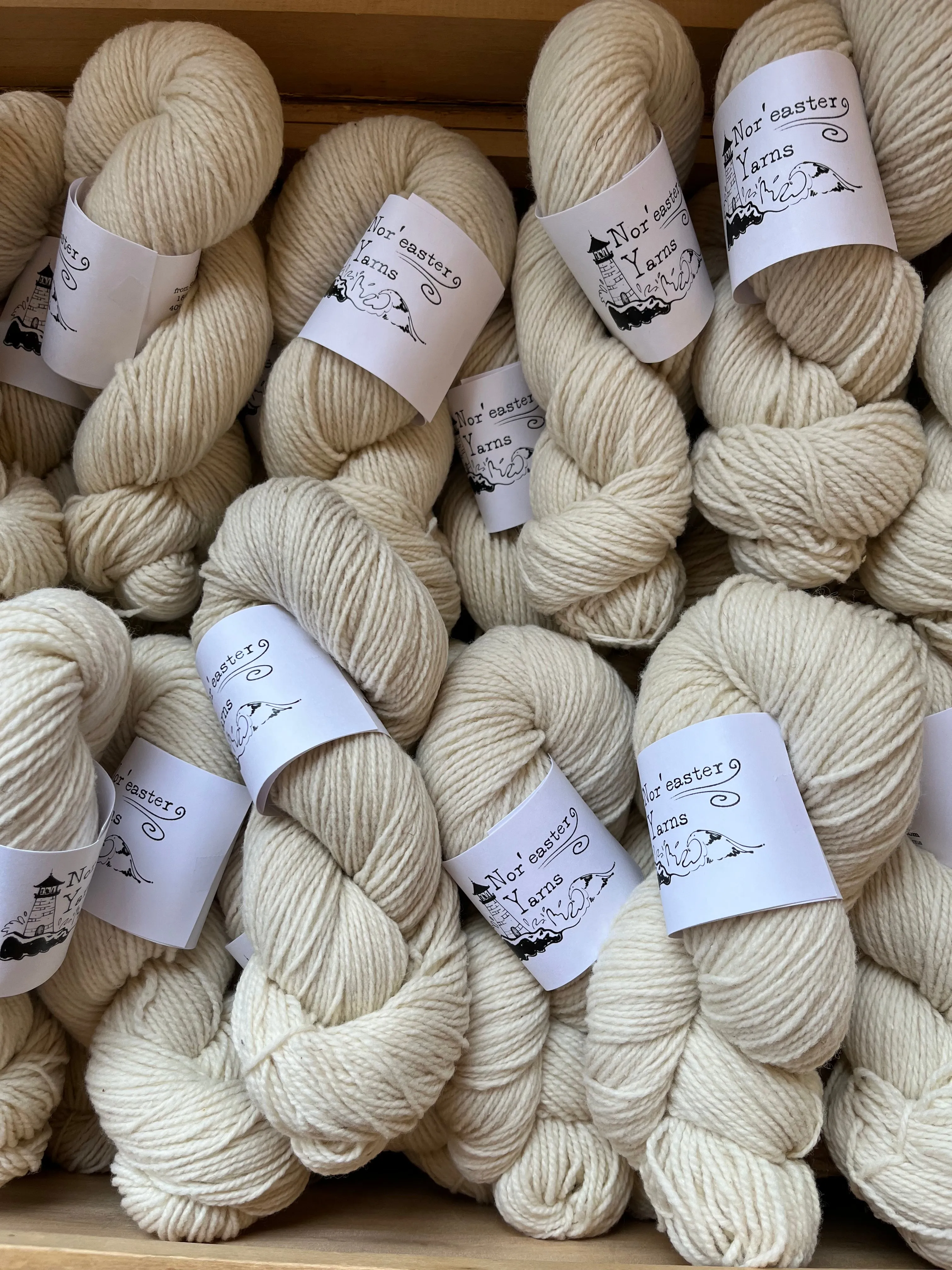 DK 2Ply Yarn (Cream)