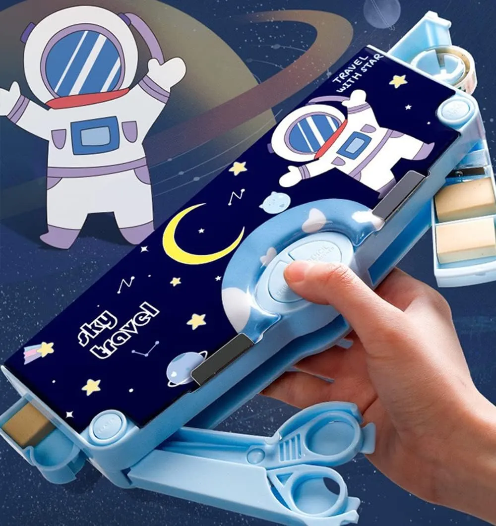 Fancydresswale astronaut Pencil Box for boys and girls, Pencil Box for kids, Astronaut Theme Return Gifts for Kids