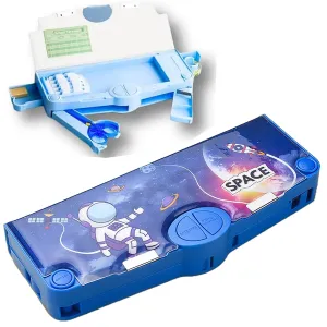 Fancydresswale Astronaut Pencil Box for Kids, Astronaut Pencil Box for Boys, Kids Pencil Box for Boys & Girls, Pencil Box for Boys, Astronaut Theme Return Gifts for Kids (With Accessories)