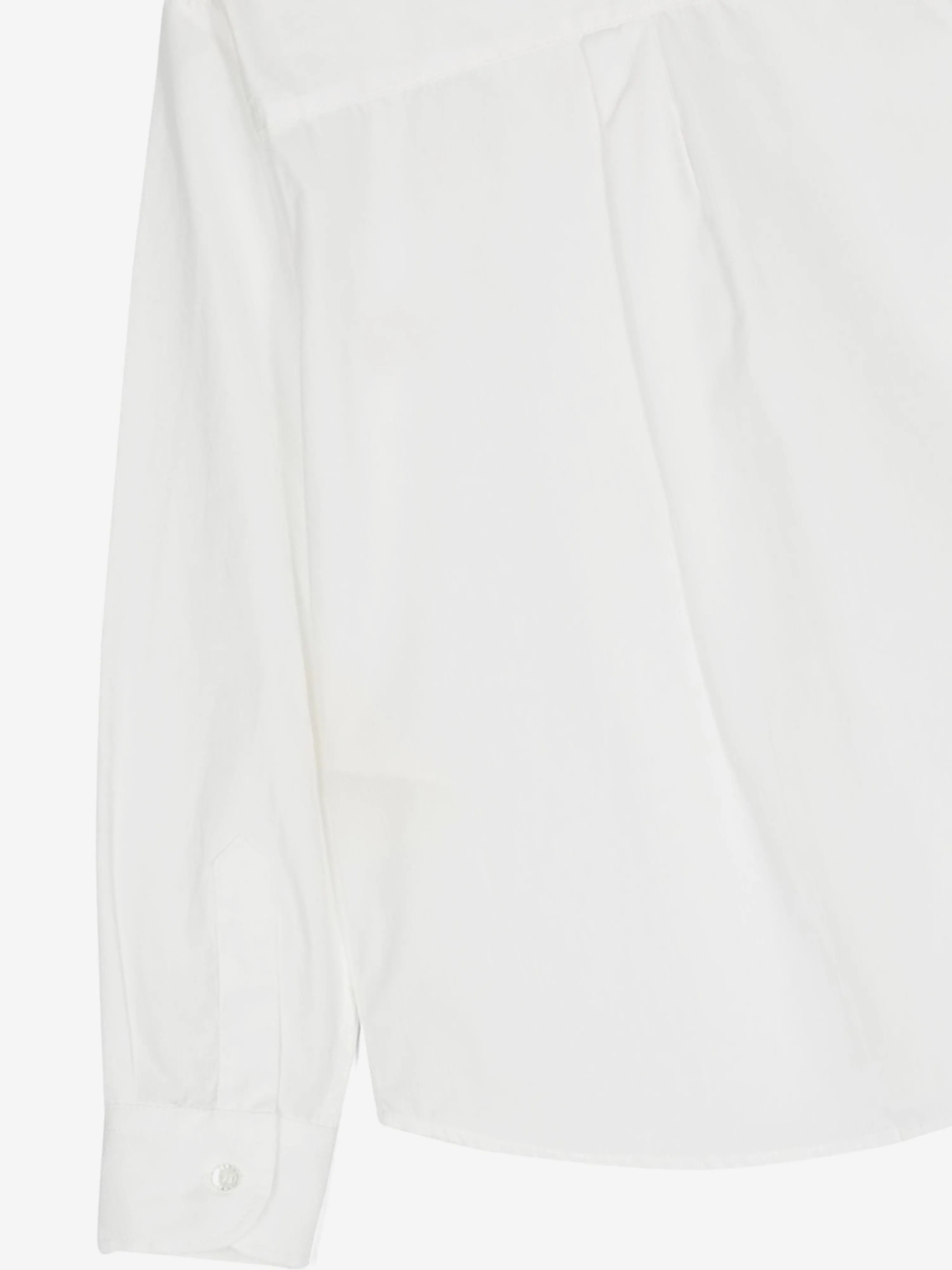 Fendi Boys Cotton Logo Shirt in White