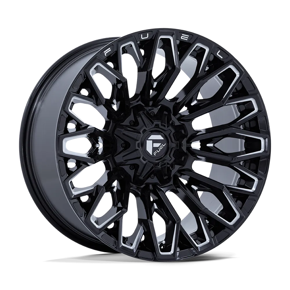 Fuel Off-Road FC865 Strike 22X10 6X135/6X139.7 -18mm Gloss Black Milled