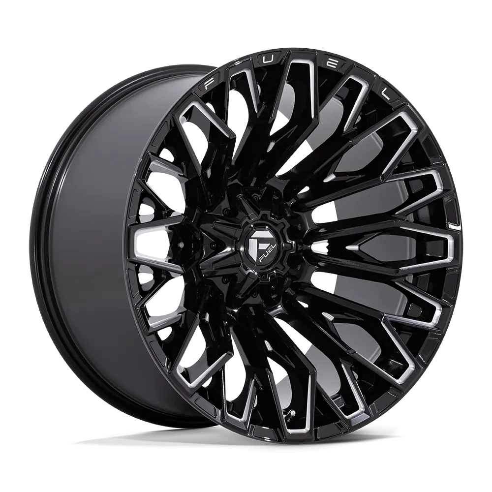 Fuel Off-Road FC865 Strike 22X12 6X114.3/6X139.7 -44mm Gloss Black Milled