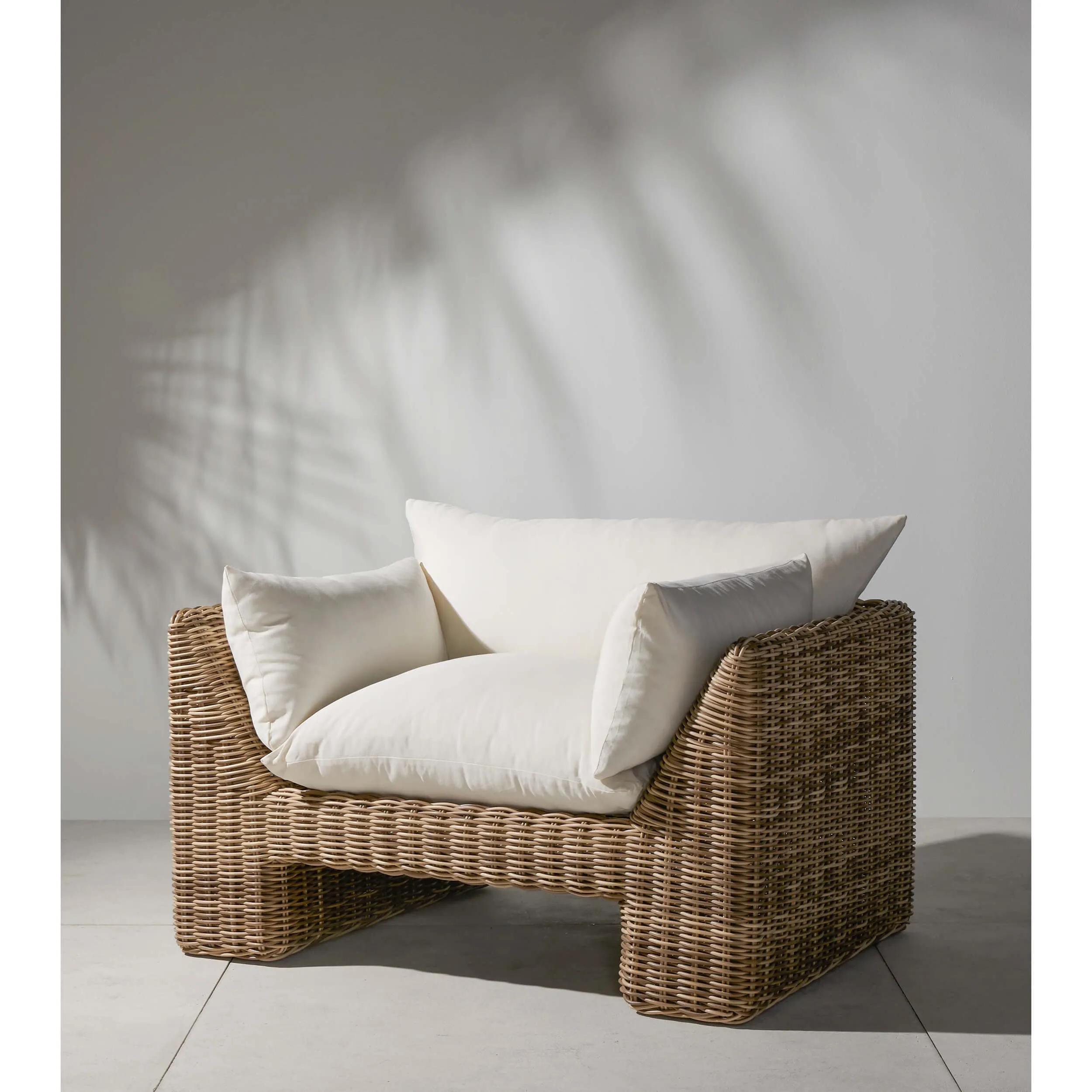 Holt Outdoor Chair, Sand Woven