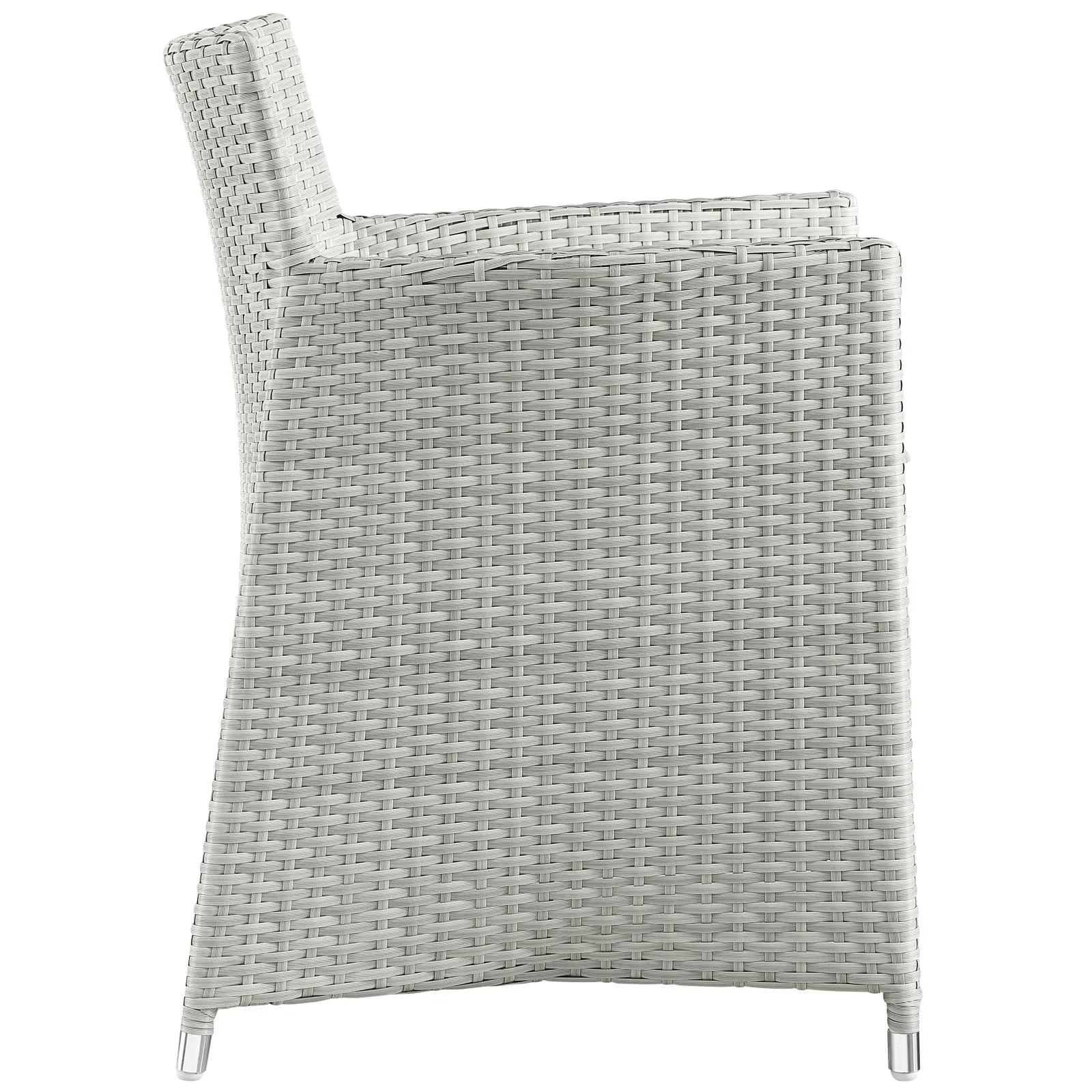 Junction Armchair Outdoor Patio Wicker Set of 2 by Modway
