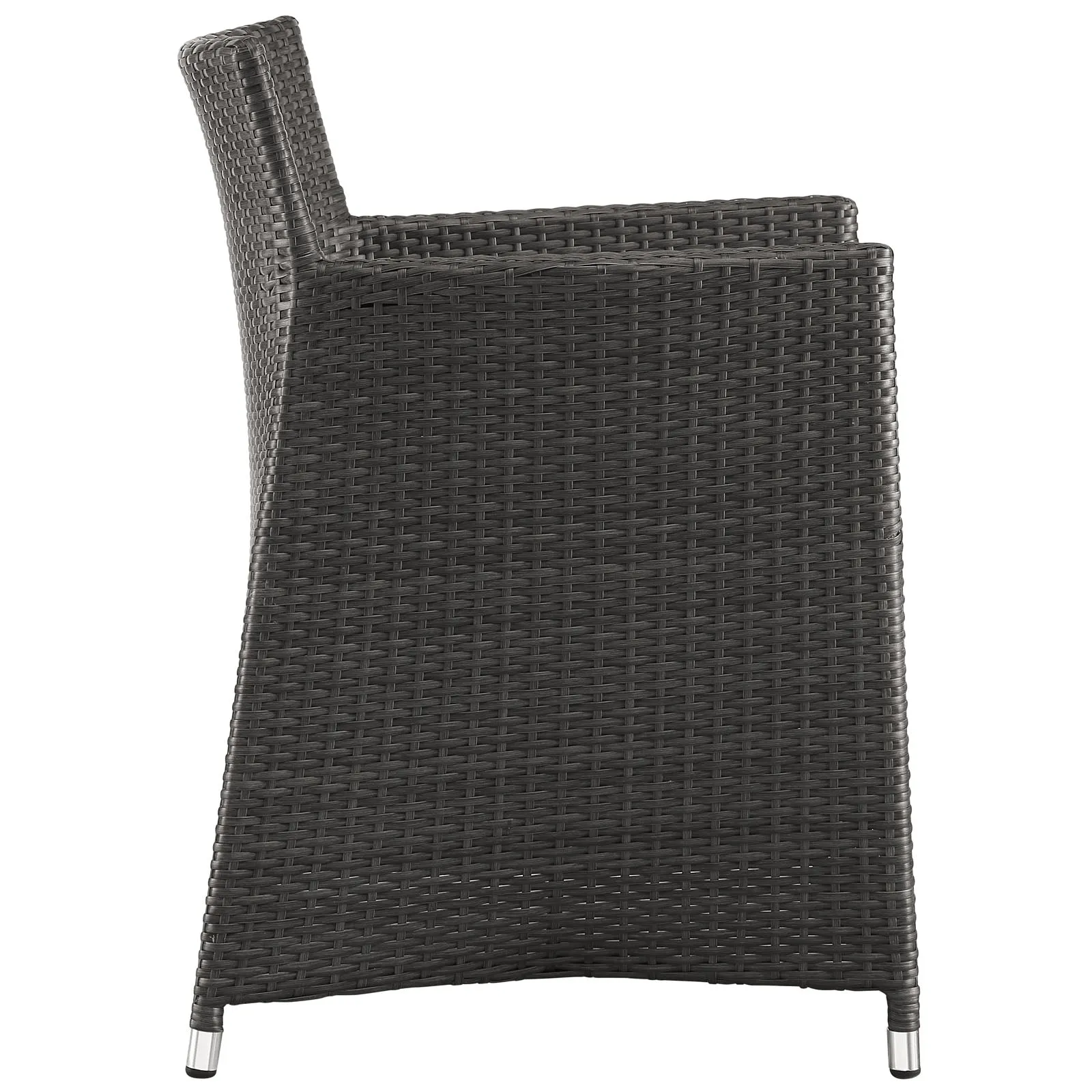 Junction Armchair Outdoor Patio Wicker Set of 2 by Modway
