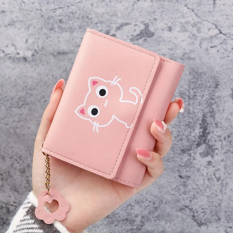 Kawaii Animals Short Wallet