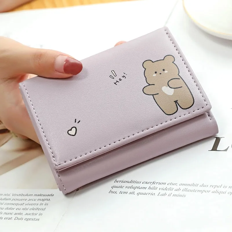 Kawaii Animals Short Wallet