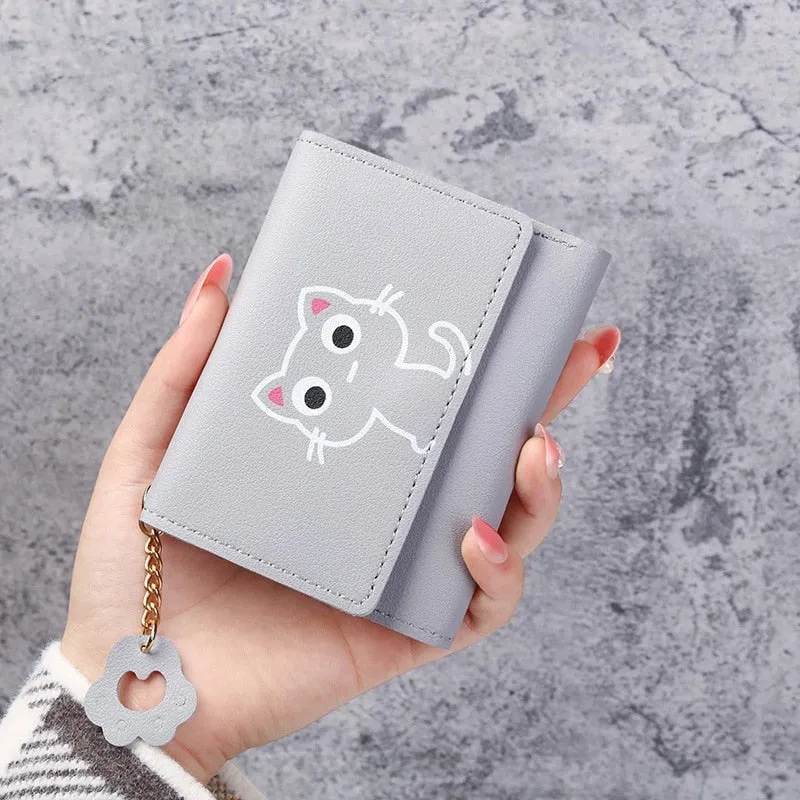 Kawaii Animals Short Wallet