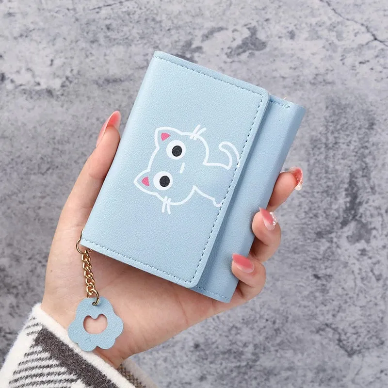 Kawaii Animals Short Wallet