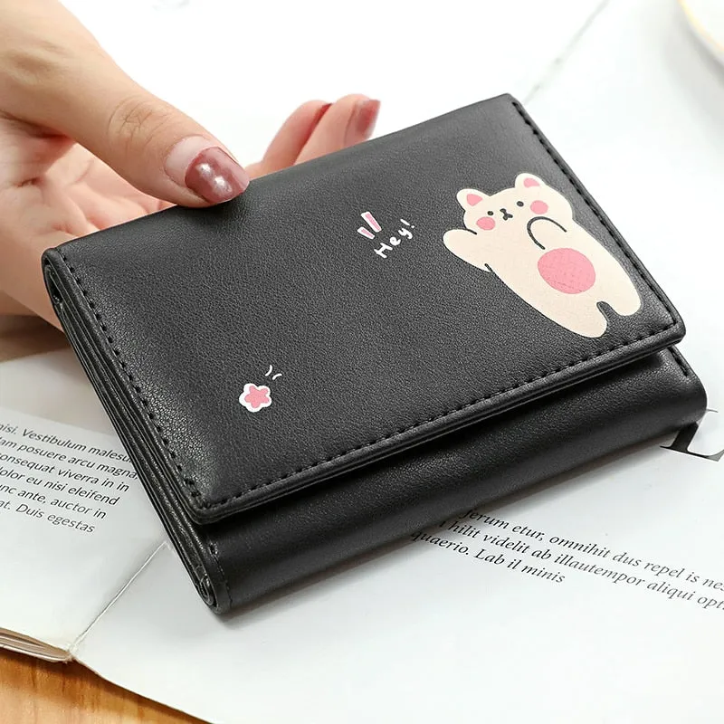 Kawaii Animals Short Wallet