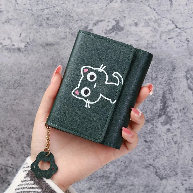 Kawaii Animals Short Wallet
