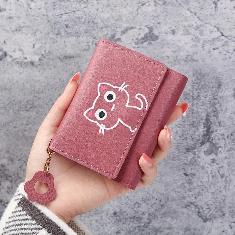 Kawaii Animals Short Wallet