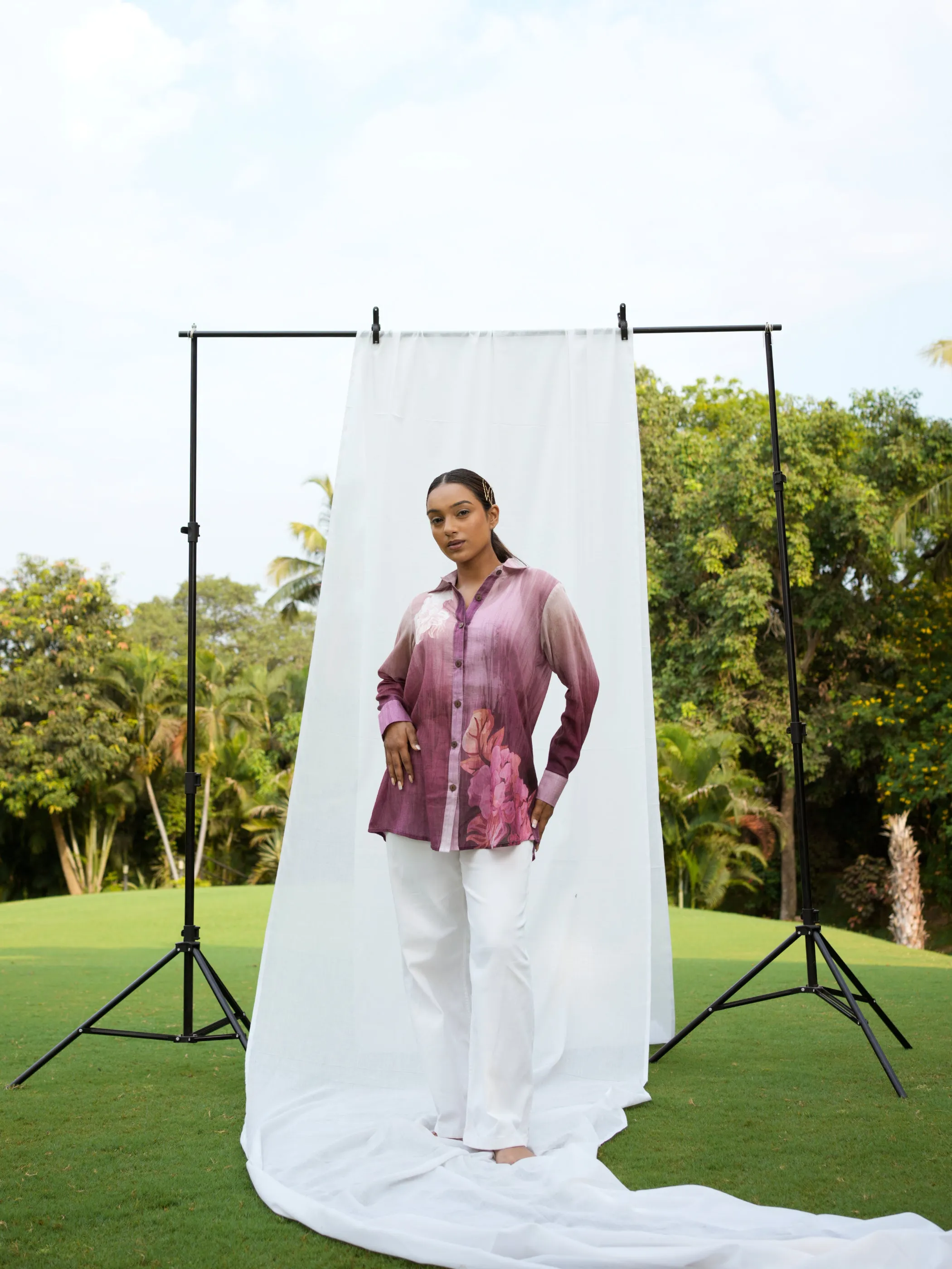 Lavender Shirt