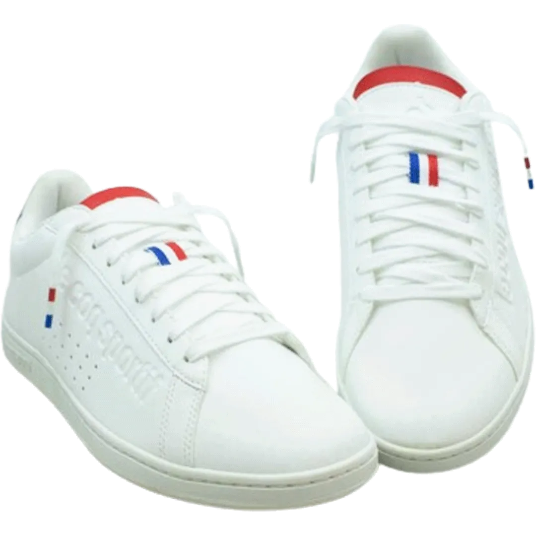 Lecoq Sportif Courtset Optical White Sneaker