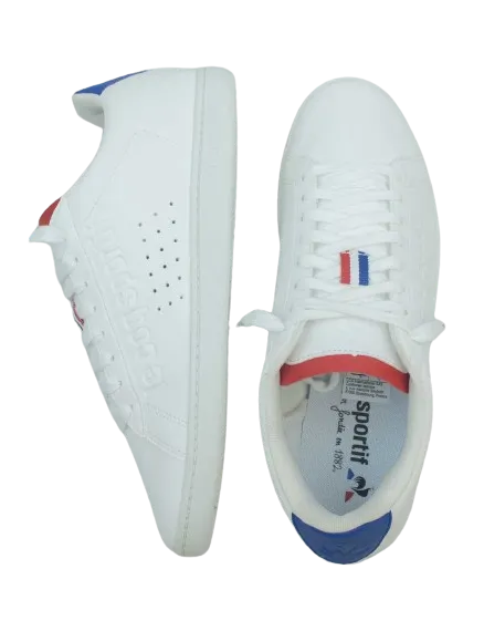 Lecoq Sportif Courtset Optical White Sneaker