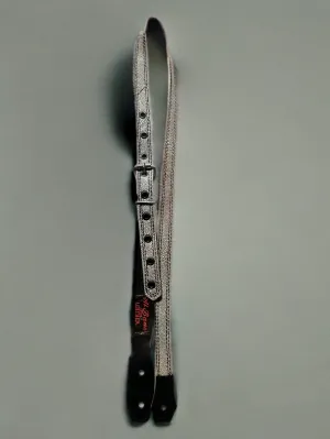 Limited Edition Genuine Leather & Faux Stingray Guitar Strap 1 1/8"
