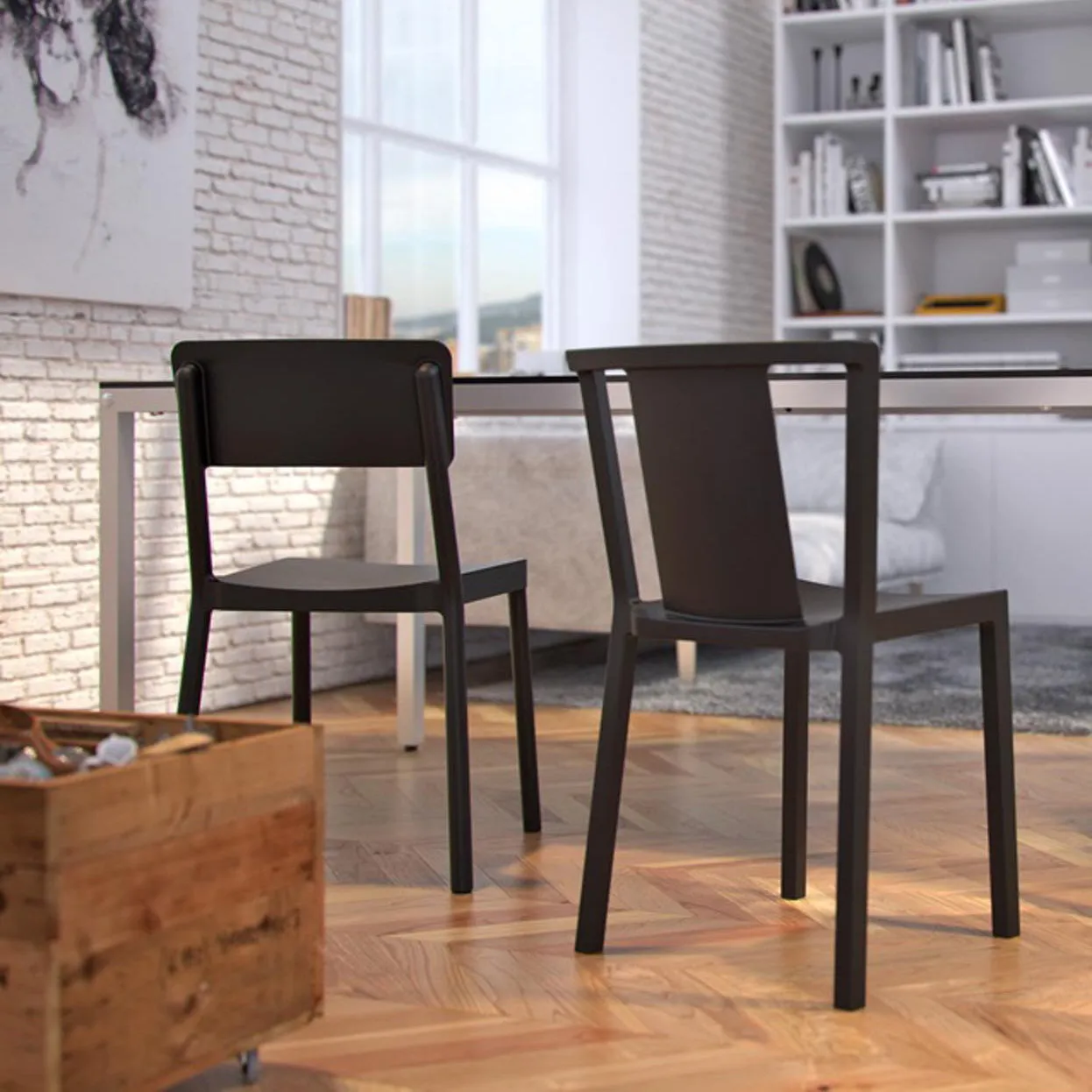 Lisboa Stacking Chair (Set of 4)