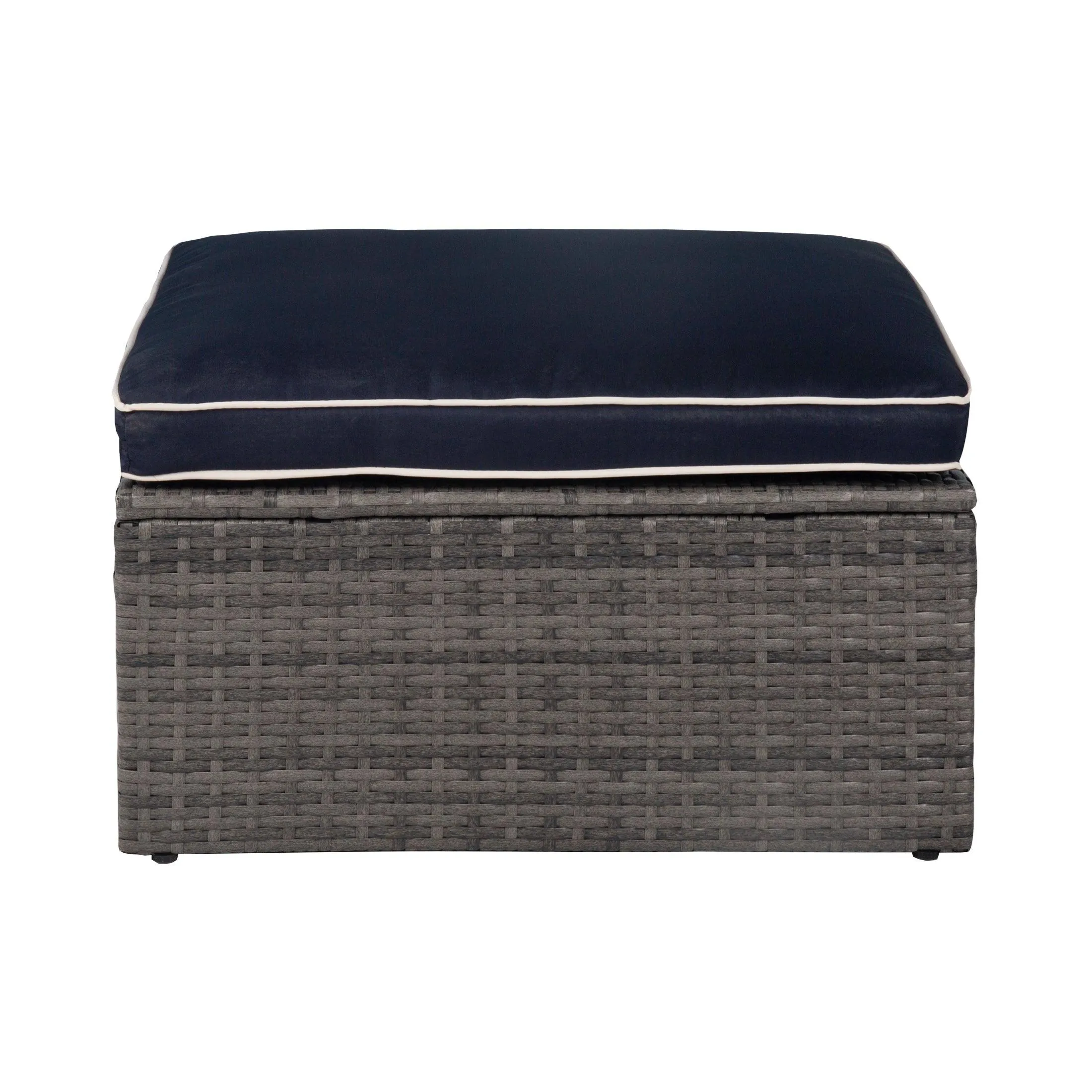 London 4-Piece Outdoor Rattan Wicker Sectional Sofa Furniture Set