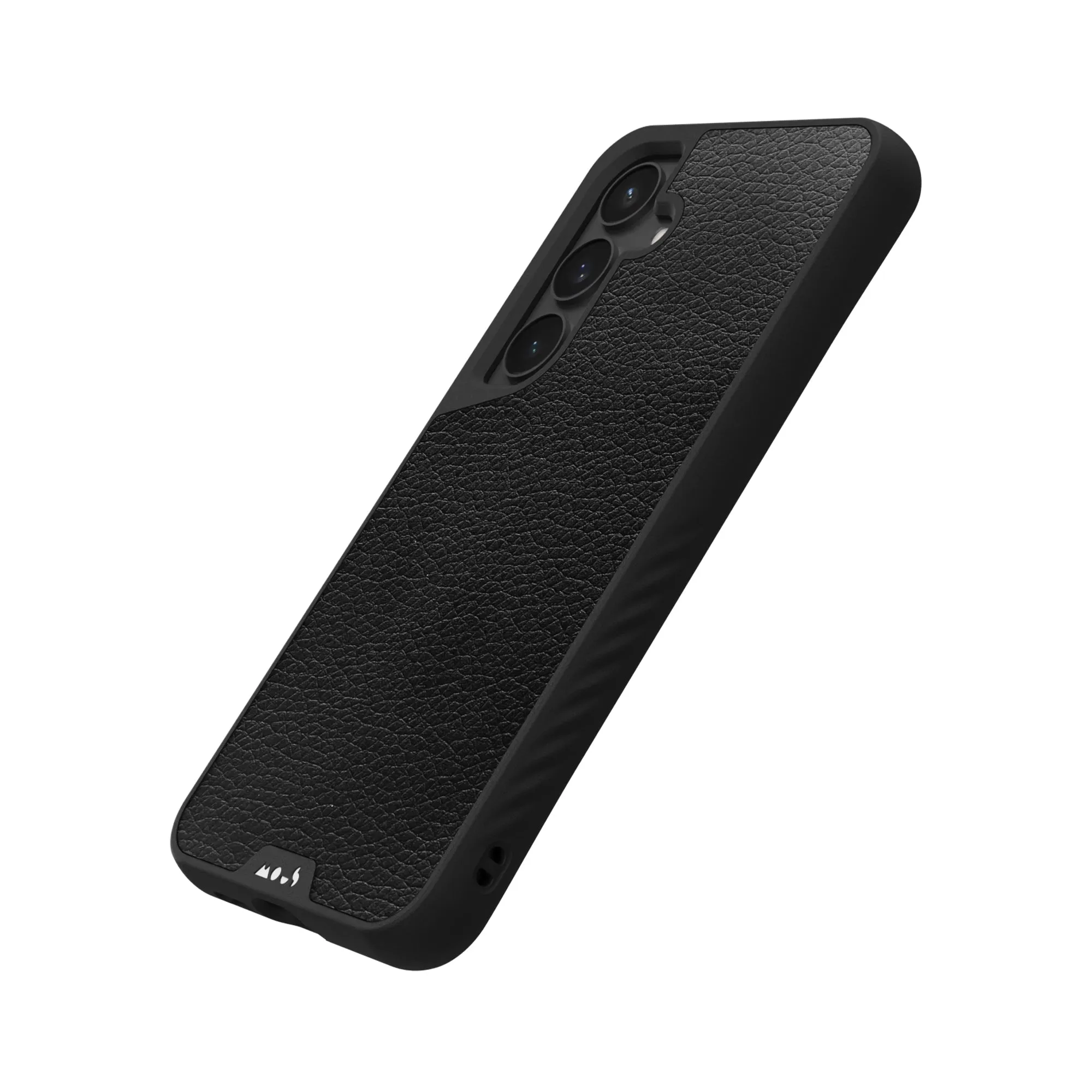 MagSafe® Compatible Black Leather Phone Case - Limitless 5.0