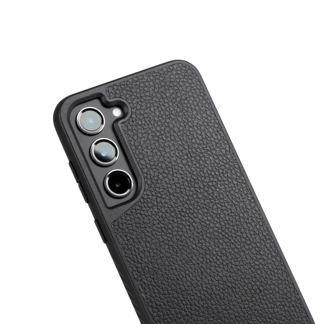 MagSafe® Compatible Black Leather Phone Case - Limitless 5.0