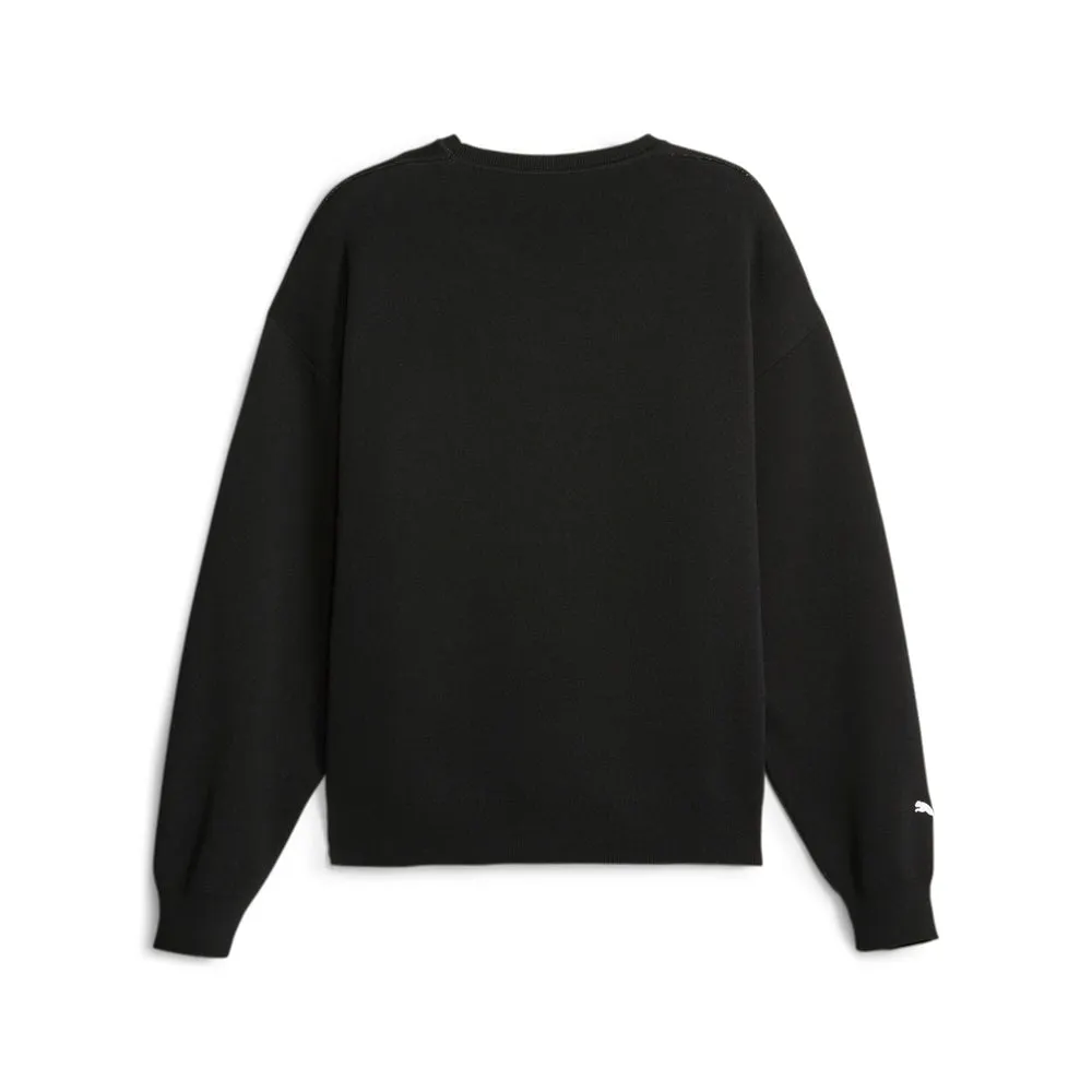 Mapf1 Statement Knitted Crew Neck Sweatshirt
