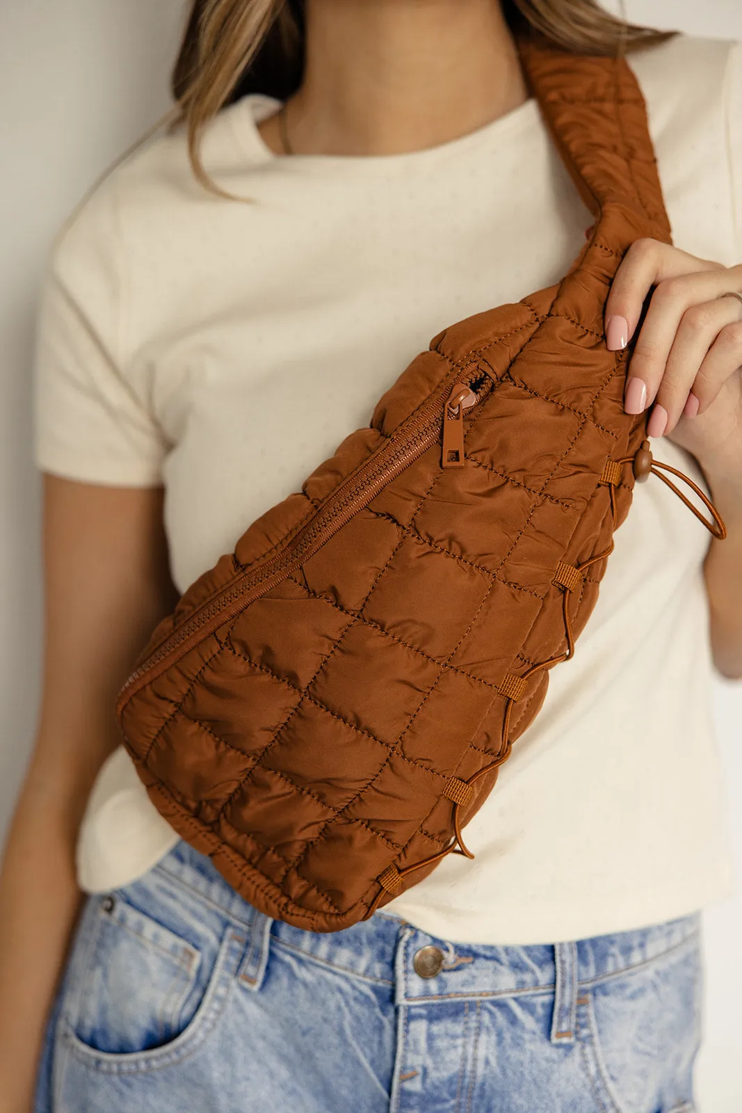 Mazie Quilted Sling Bag