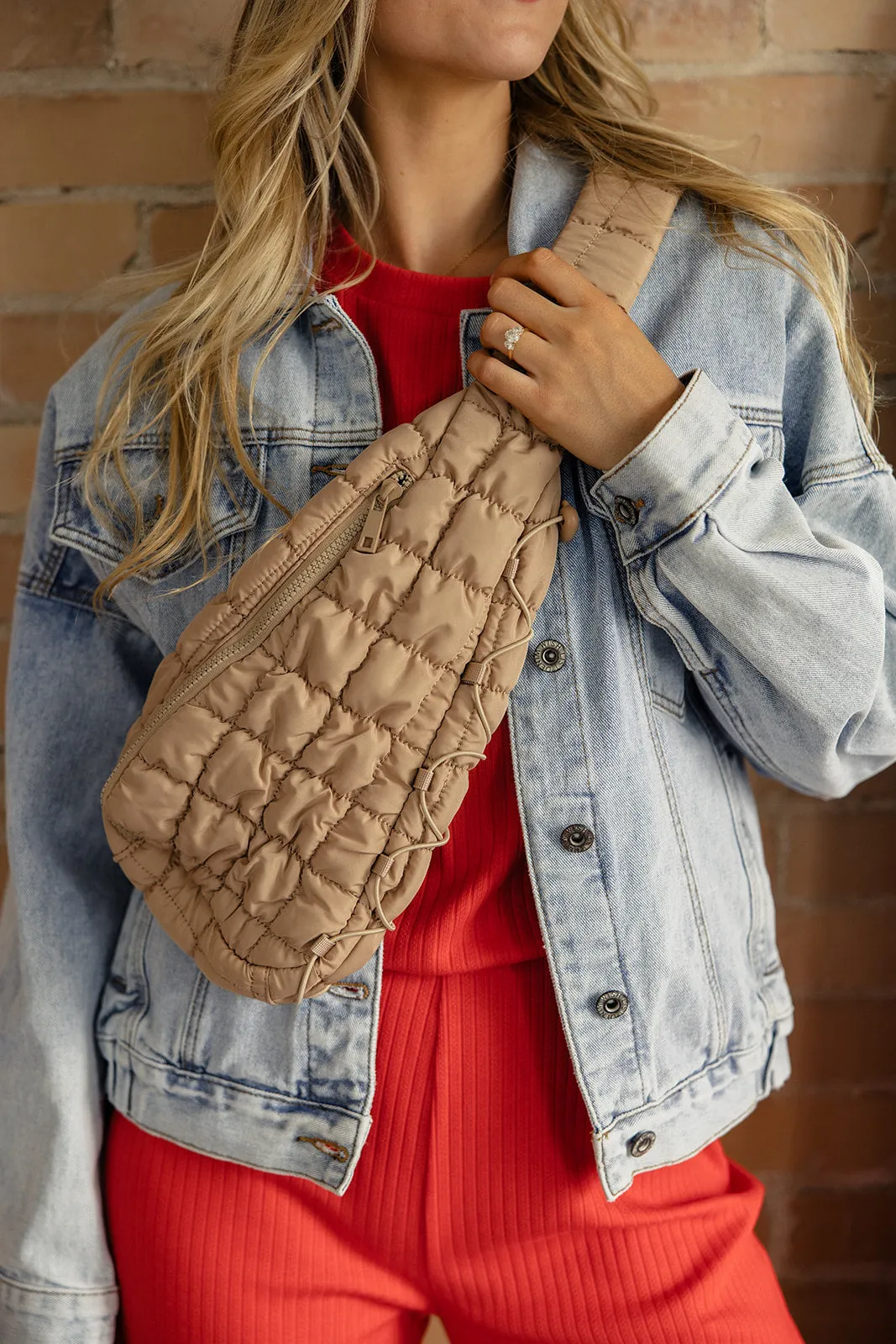 Mazie Quilted Sling Bag