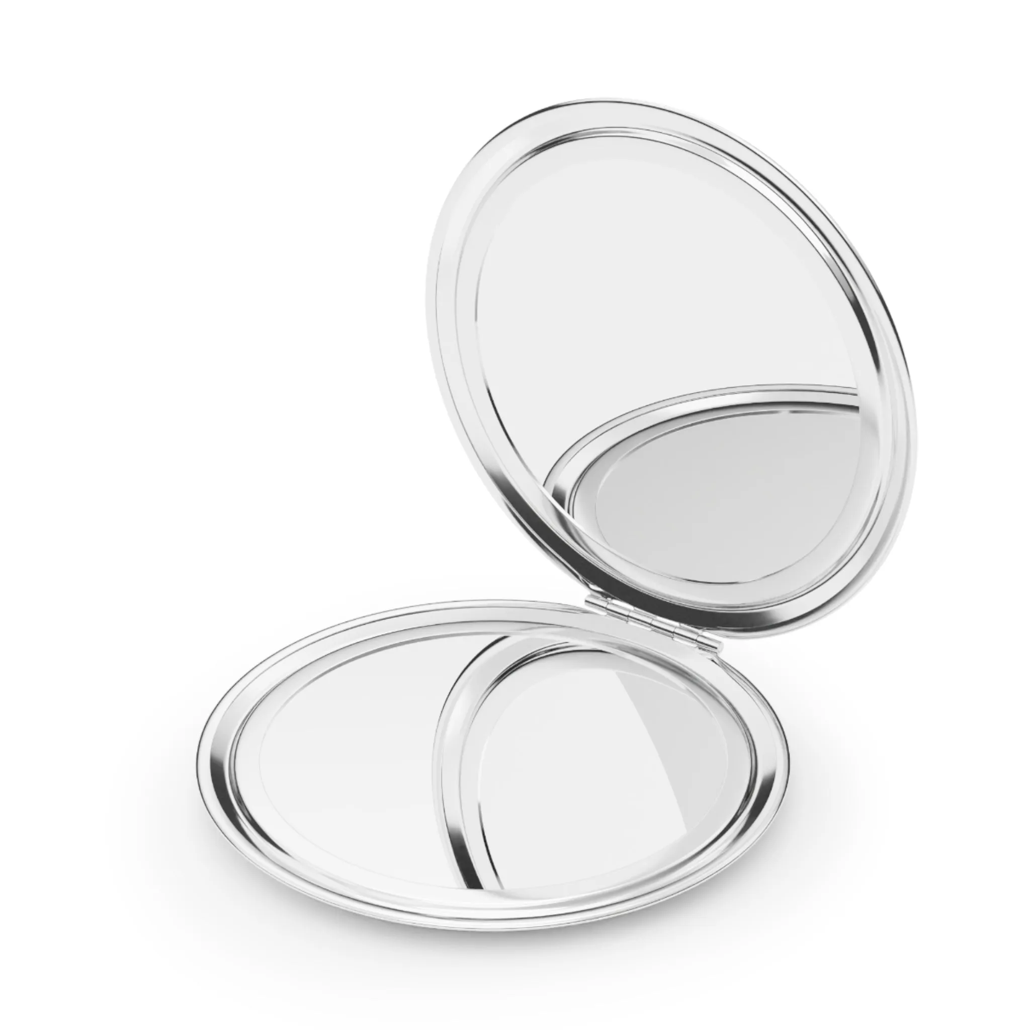 Minimal bohemian shadow effect design Compact Travel Mirror
