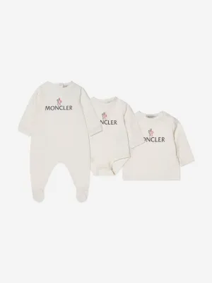 Moncler Enfant Baby 3 Piece Babygrow Set