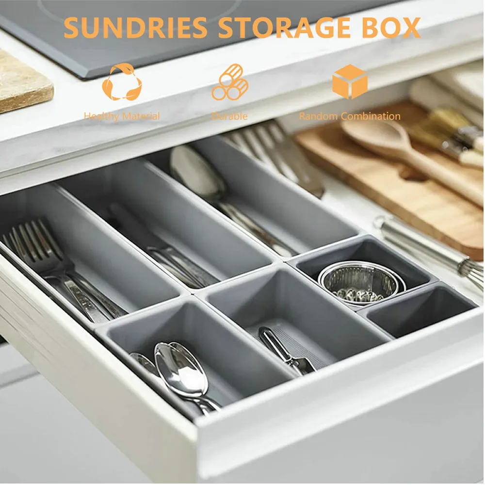 Multipurpose Easy-To-Clean Drawer Organizer A-555