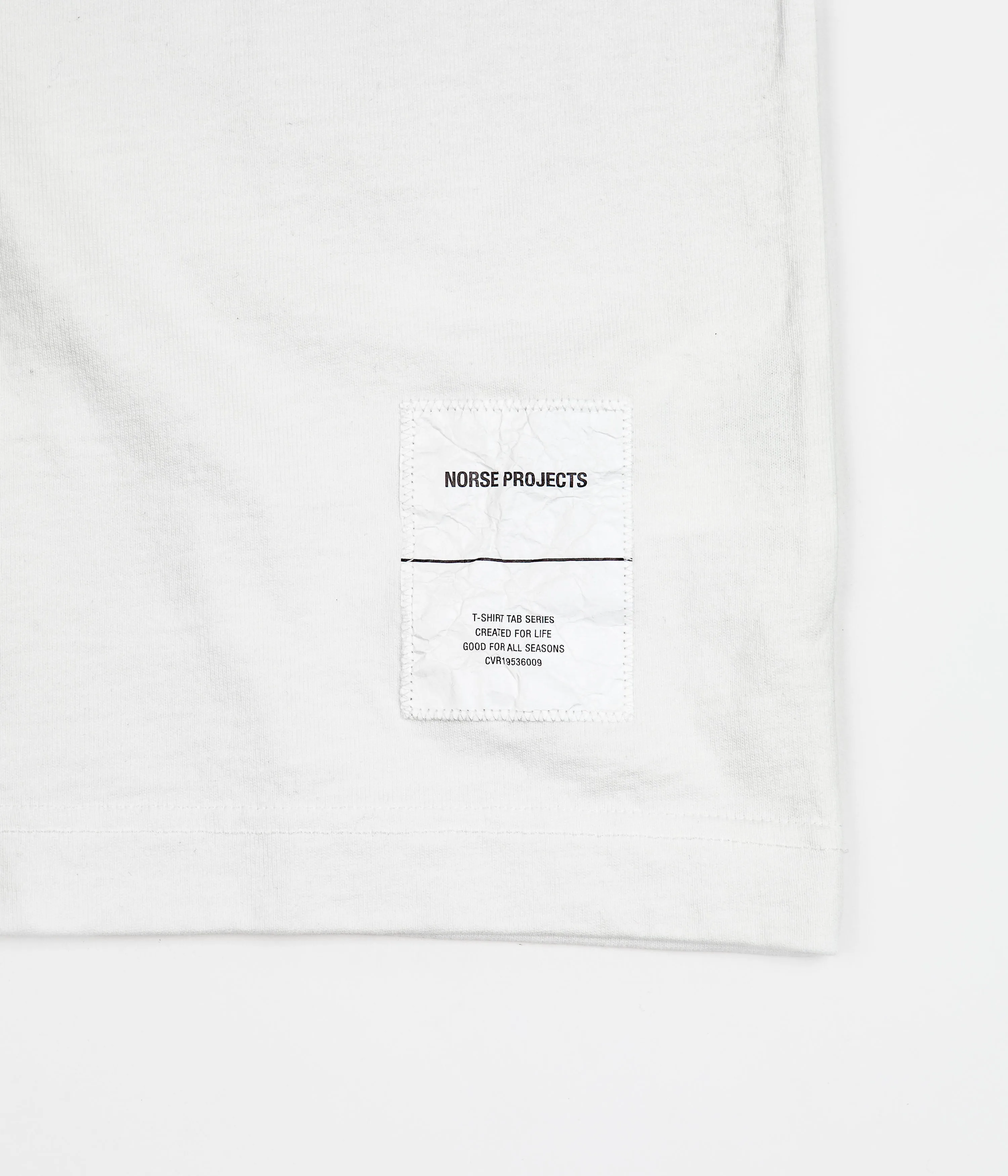 Norse Projects Holger Tab Series T-Shirt - White