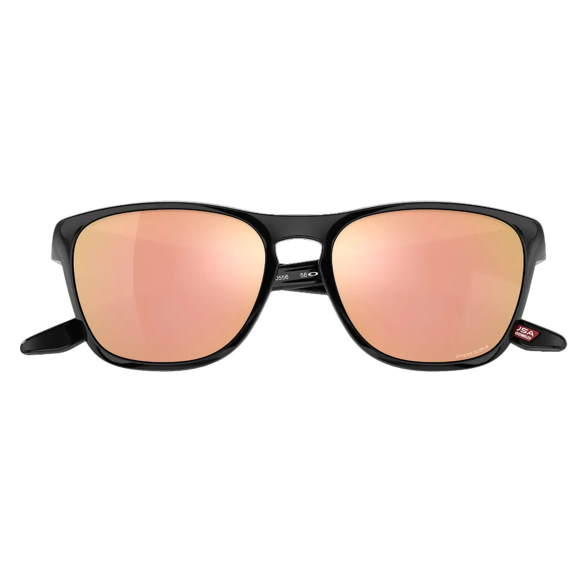 Oakley Manorburn Sunglasses - Polished Black/Prizm Rose Gold