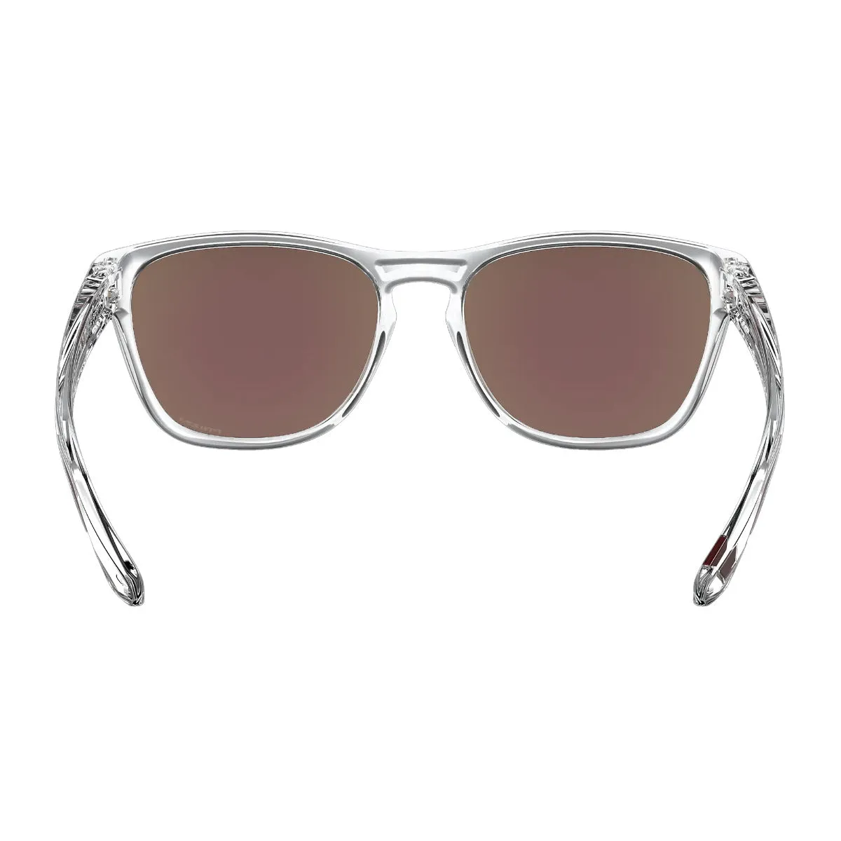 Oakley Manorburn Sunglasses - Polished Clear/Prizm Sapphire