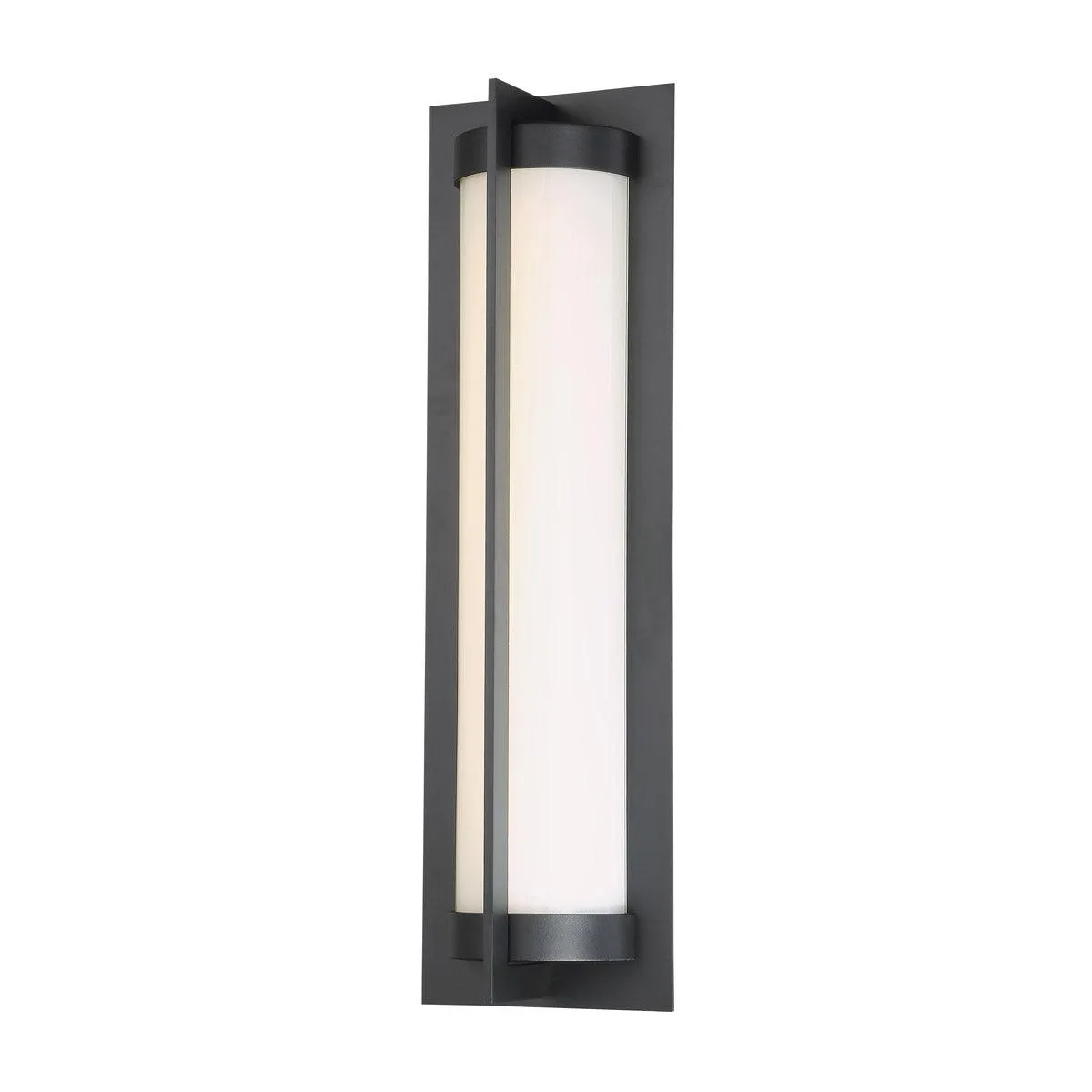 Oberon 20 in. LED Outdoor Wall Sconce Black