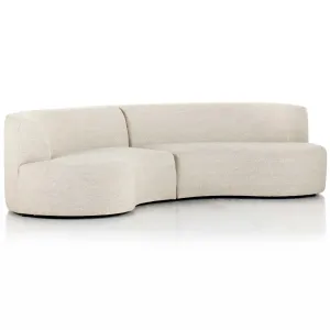 Opal Outdoor 2 Piece Curved Sectional