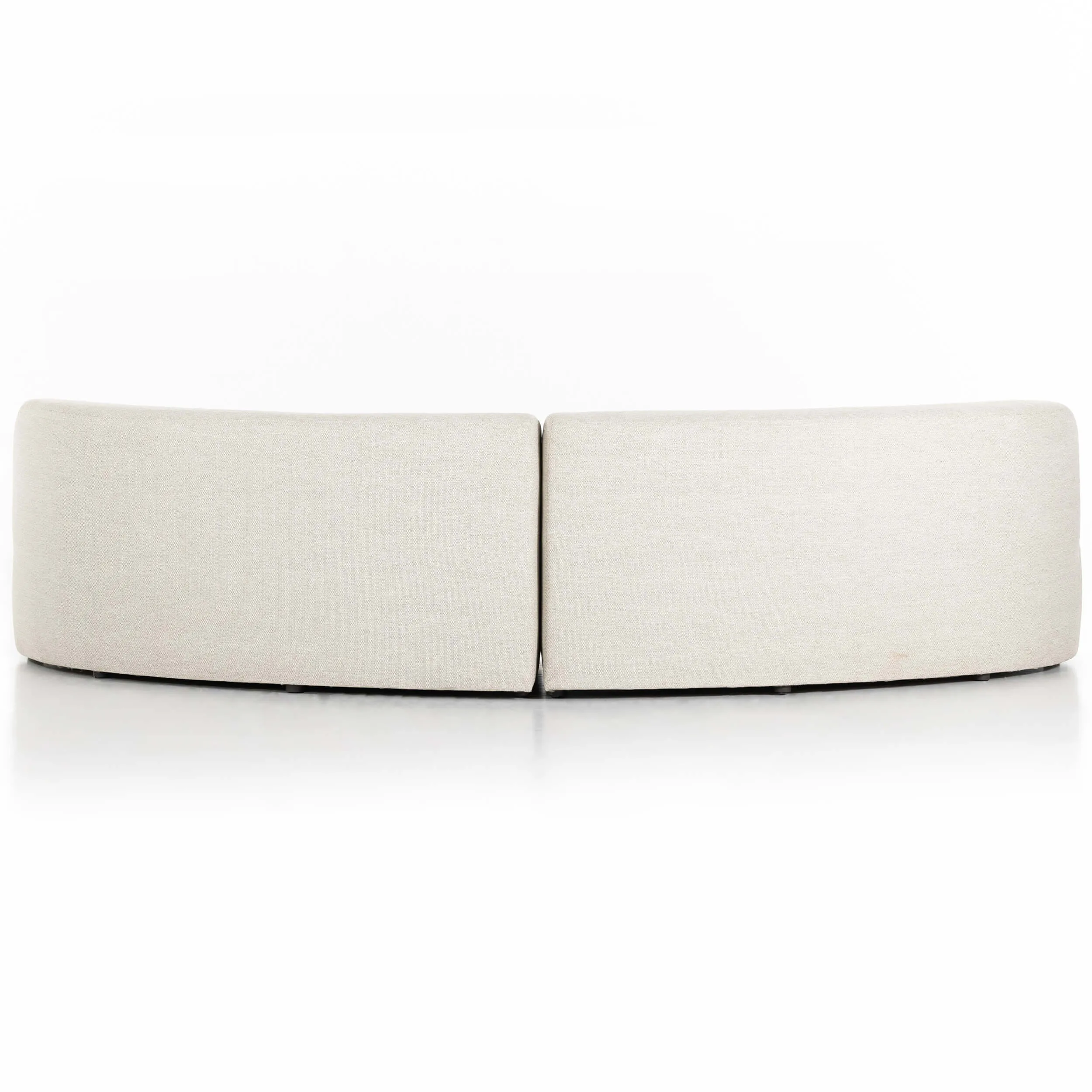 Opal Outdoor 2 Piece Curved Sectional