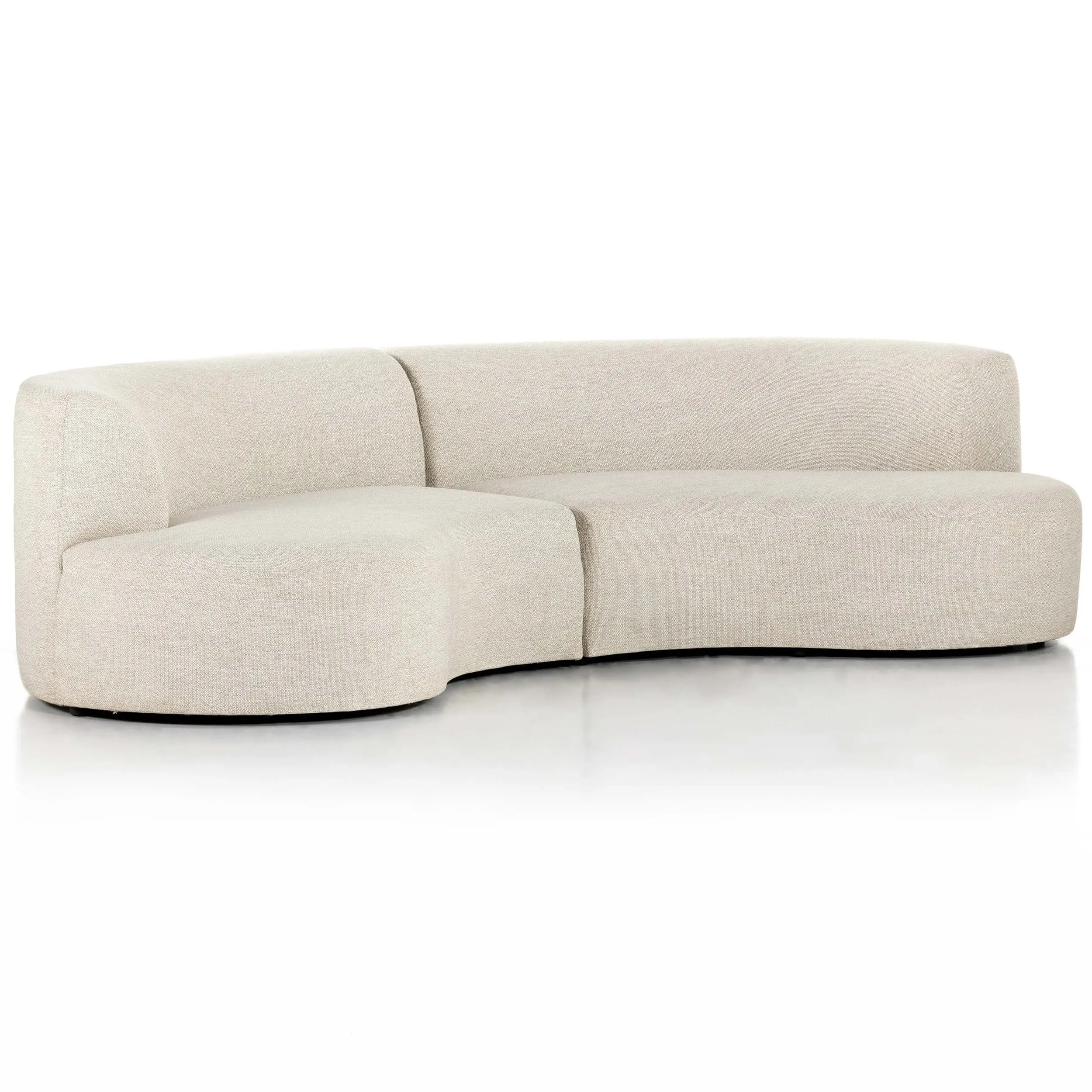 Opal Outdoor 2 Piece Curved Sectional