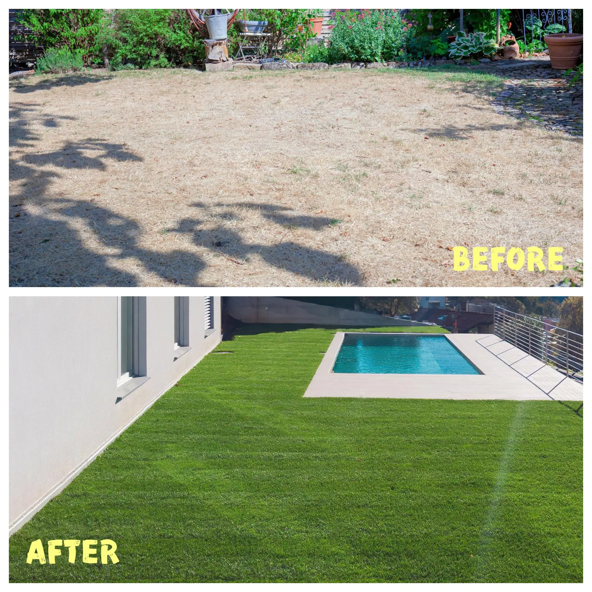 Outdoor Weather Resistant Artificial Grass Turf Rug / Roll