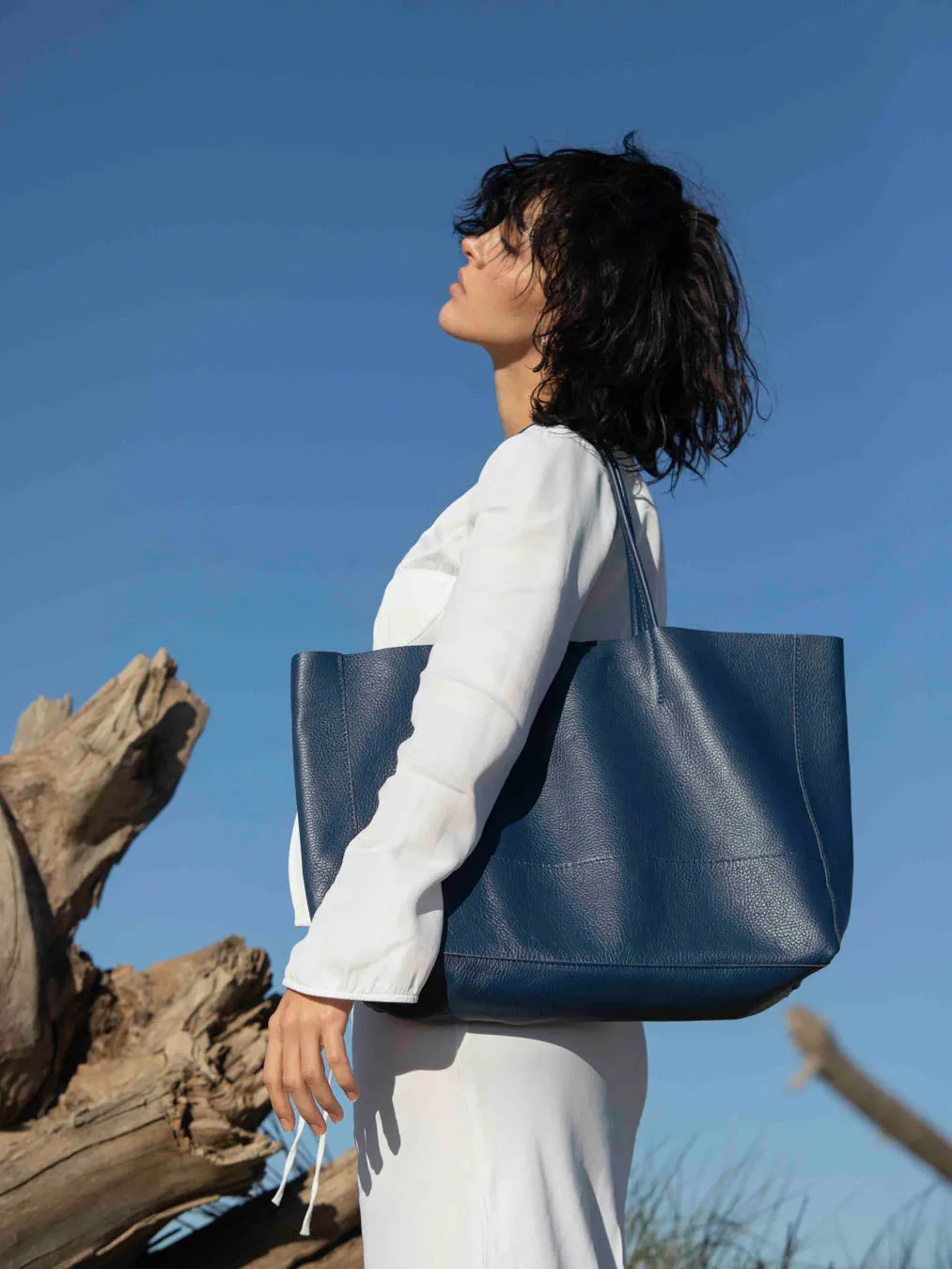 Oversized Leather Tote