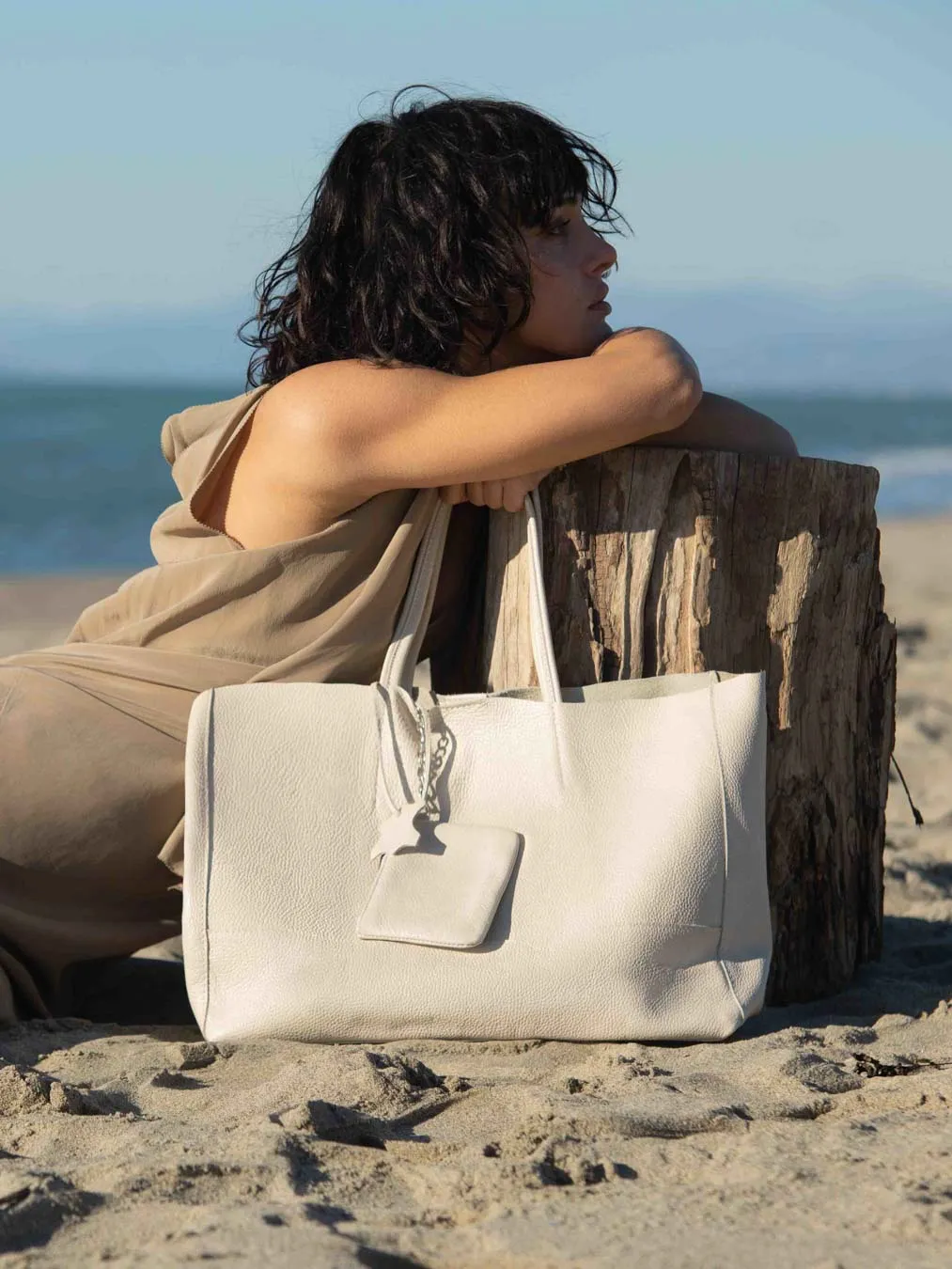 Oversized Leather Tote